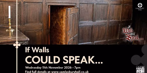 If Walls Could Speak...