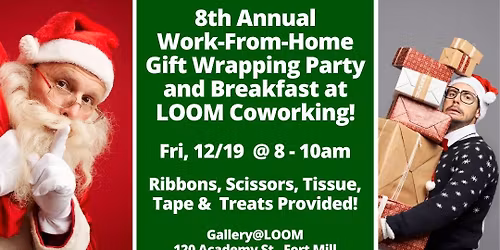 8th Annual Remote Worker Wrapping Party and Community Breakfast!