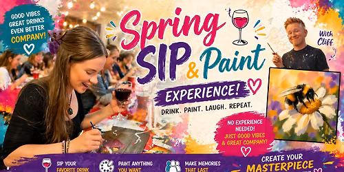Spring SIP & Paint Experience! Shannon's Deli in Lombard  Thurs, May 21st  6:30PM
