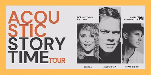 Acoustic Storytime Tour with Jason Gray