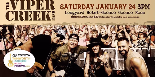 The Viper Creek Band - Tamworth CMF 2026!!