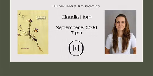An Evening of Conversation with Claudia Horn