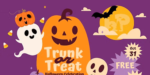 FREE Halloween Celebration: Trunk or Treat, Kids Zone, Live DJ, Giveaways!