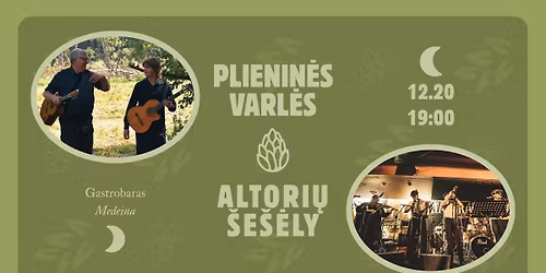 PLIENIN\u0116S VARL\u0116S + ALTORI\u0172 \u0160E\u0160\u0116LY