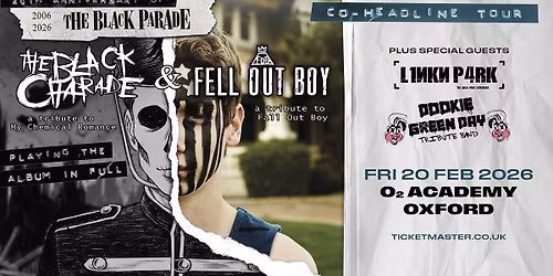 The Black Charade x Fell Out Boy x L1nkn P4rk x Dookie | O2 Oxford