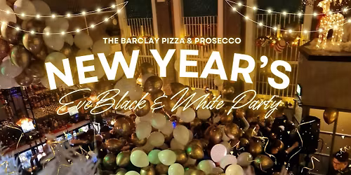 New Years Eve Black and White Party