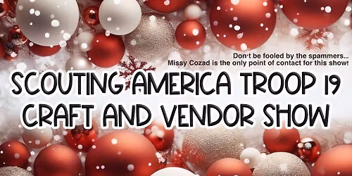 5th Annual Troop 19 Craft and Vendor Show