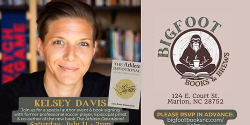 Kelsey Davis \u201cThe Athlete Devotional\u201d Author Event & Book Signing at Bigfoot Books & Brews