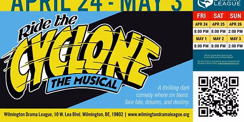 Ride the Cyclone at Wilmington Drama League