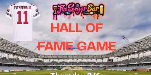 NFL Hall of Fame Game Watch Party at The Sugar Bar!