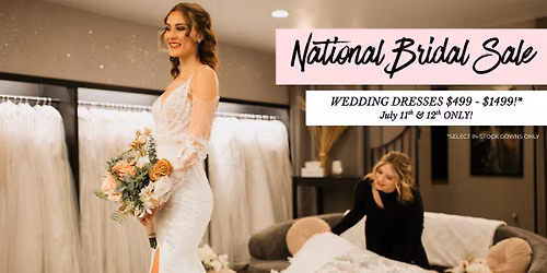 National Bridal Sale - Charlotte's Bridal in La Crosse 