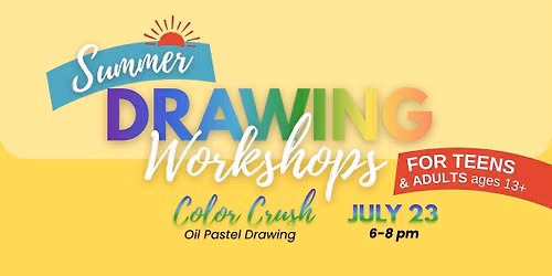 Oil Pastel Drawing Workshop \ud83d\udd8c\ufe0f Joyful Art Center