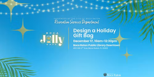 FREE! Design a Holiday Gift Bag