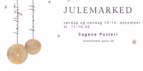 Julemarked hos Sagene Potteri