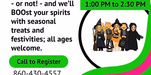 Monthly Social Mixer: It's Halloween!