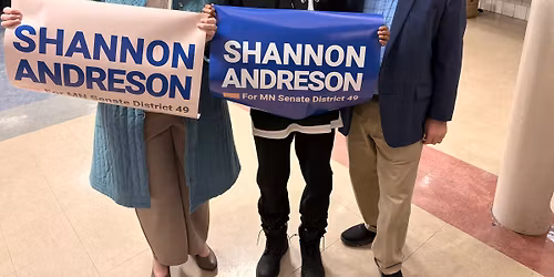 Meet Shannon for Senate District 49 in person