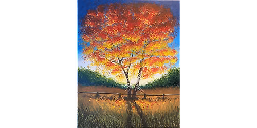 Awesome Autumn Sunrise - Paint and Sip in Tyler | Classpop!\u2122