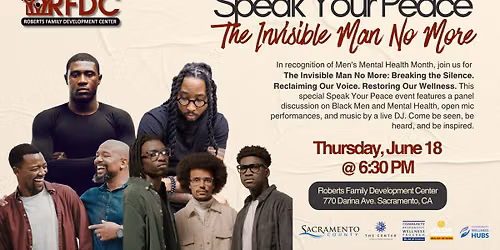 Speak Your Peace: The Invisible Man No More
