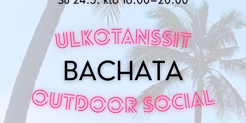 Bachata Outdoor Social
