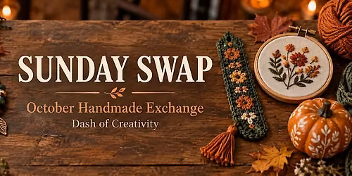 Sunday Swap: October Handmade Exchange at Stark Brewing Company