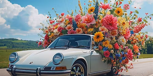 Porsche in Bloom | Cars & Coffee at Porsche Reno