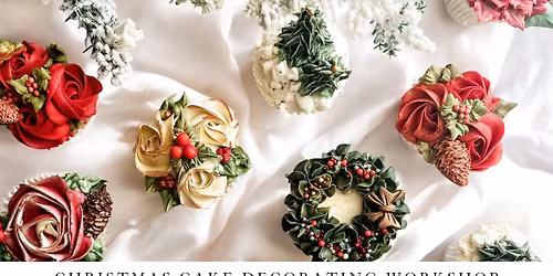 CHRISTMAS CUPCAKE DECORATING WORKSHOP