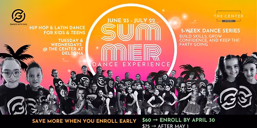 Summer Dance Experience\u2026 Kids & Teens (Hip Hop + Latin) Deltona, FL