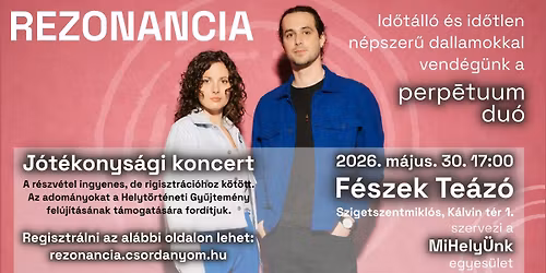REZONANCIA - J\u00f3t\u00e9konys\u00e1gi koncert