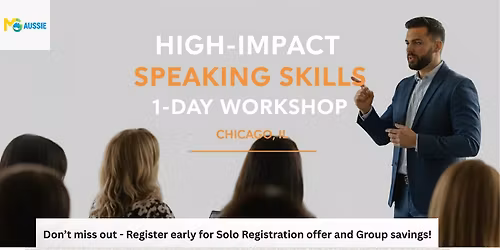 High-Impact Speaking Skills: 1-Day Workshop in Chicago, IL