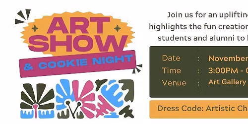 Art Night & Cookie Show