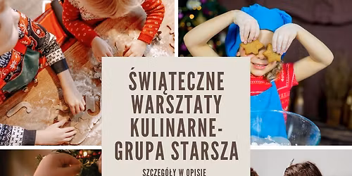 Ulep z nami pierogi na \u015bwi\u0119ta!- grupa starsza 7+