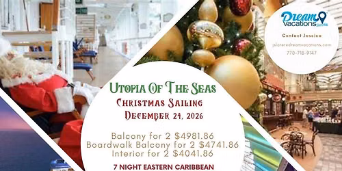 Utopia of the Seas 7-night Holiday Sailing