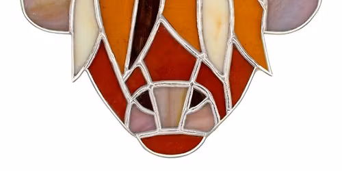 Stained Highland Cow