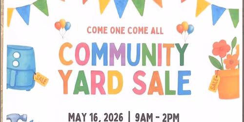Community Yard Sale