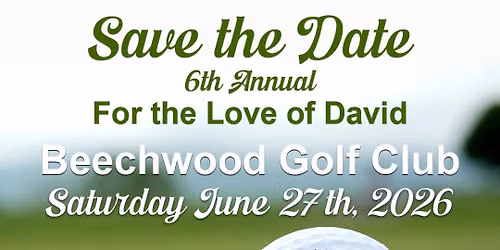 For The Love Of David Memorial Golf Tournament 
