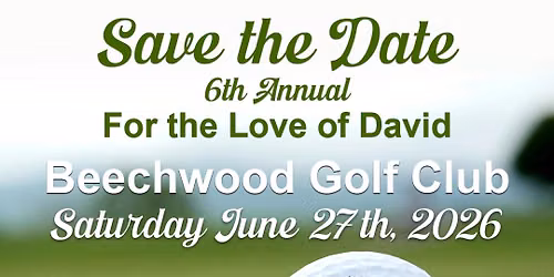 For The Love Of David Memorial Golf Tournament 
