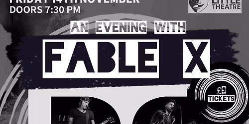 An Evening with Fable X, Support from Chloe Blood