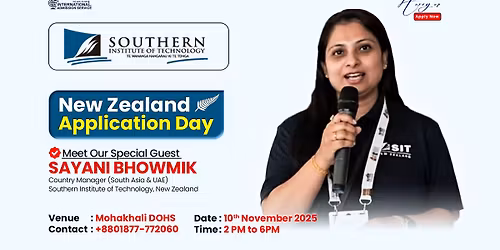 \ud83c\udf93 Meet Sayani Bhowmik, SIT NZ Manager (South Asia & UAE) & Grap Scholarship