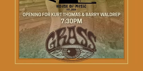 Live Music with GRASS at Pure Life House of Music