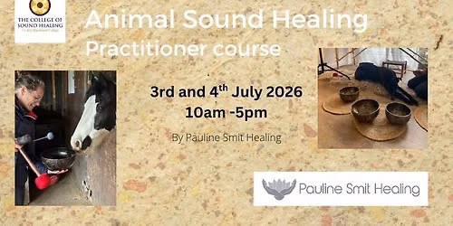 Animal Sound Healing Practitioner Course