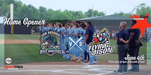 FLYING BISON 2026 HOME OPENER — Crutcher Scott Field
