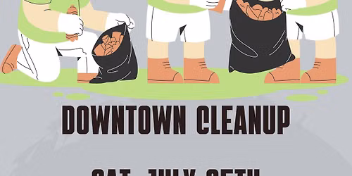 Downtown Litter Cleanup
