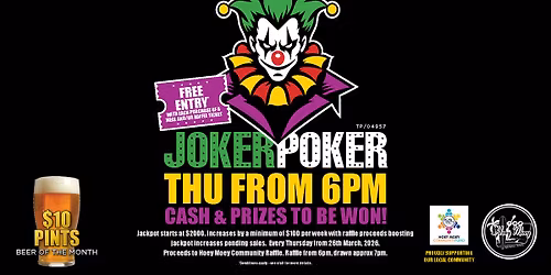 Joker Poker Jackpot Thursdays is Back!