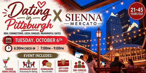 Singles night at Sienna Mercato