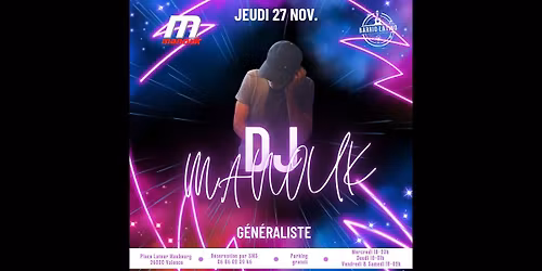 Soir\u00e9e DJ (mix g\u00e9n\u00e9raliste)