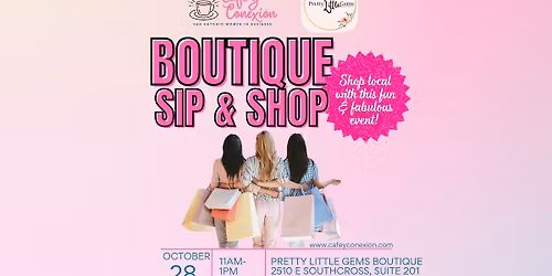 Boutique Sip & Shop