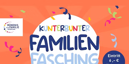 kunterbunter Familienfasching