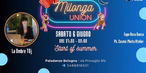 Milonga UNION Start of summer by Tango Feliz - La Ombre Tdj