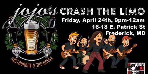 \ud83c\udfb6\ud83c\udf3c"CRASHING" INTO SPRING!\ud83c\udf3c\ud83c\udfb6 - Crash the Limo @ JoJo's!!