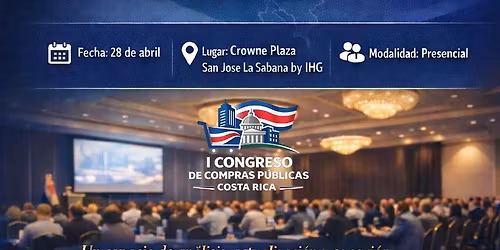 I Congreso de Compras P\u00fablicas Costa Rica 2026 